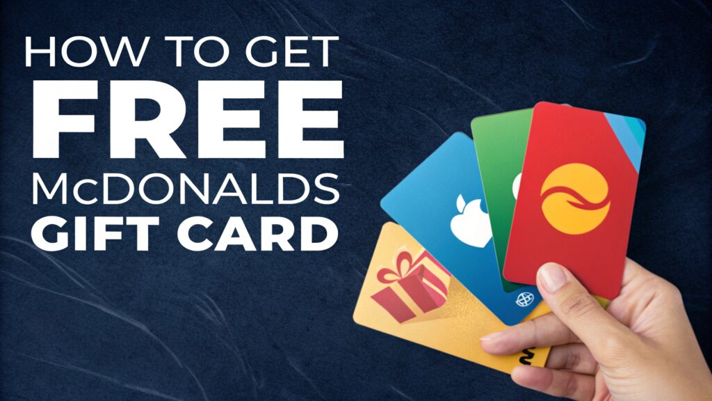 McDonald’s Gift Card Codes Generator – 100% Working Methods (2025 Guide)