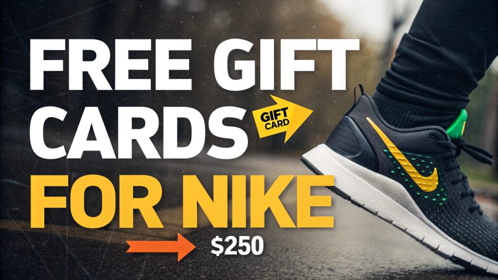 Nike Gift Card Codes Generator – 100% Working Methods (2025 Guide)